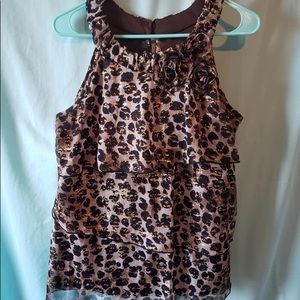 Sleeveless dressy top